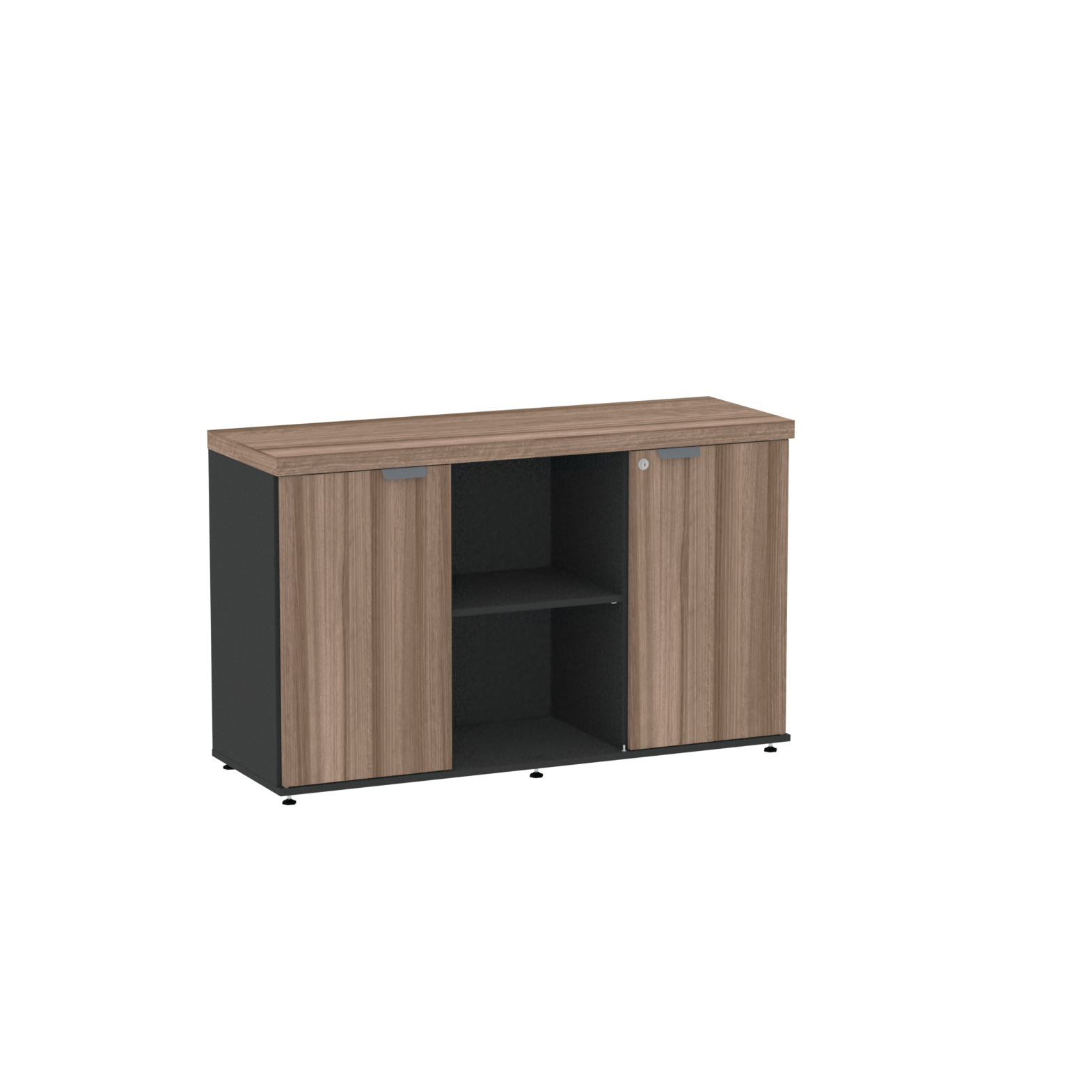 25649 - ARMARIO CREDENZA 02 PTAS PIVOT CRED02PTPE40 | Pandin